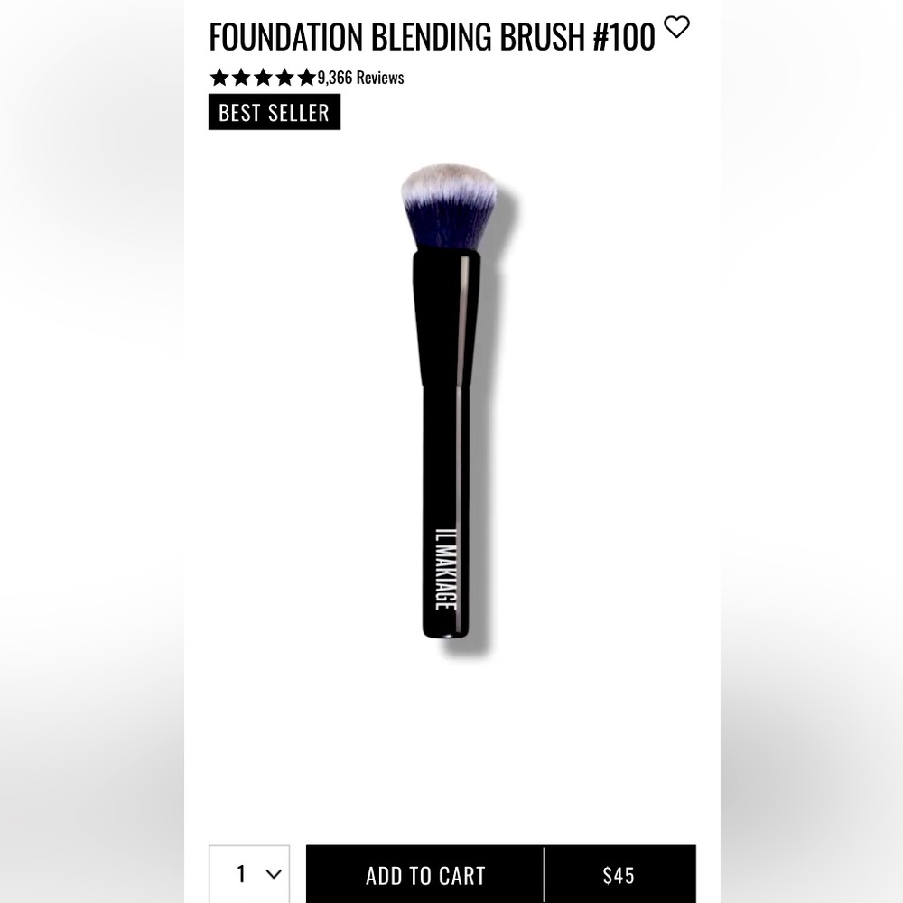 IL MAKIAGE 100 foundation blending brush - New!